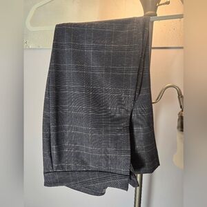 NYDJ Blue and Black Trousers with Subtle Pattern